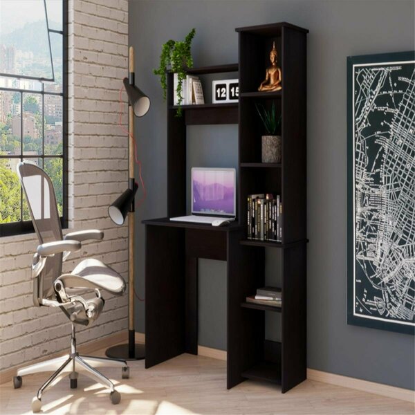 Depot E-Shop Aramis Desk, Black DE-ELW3938